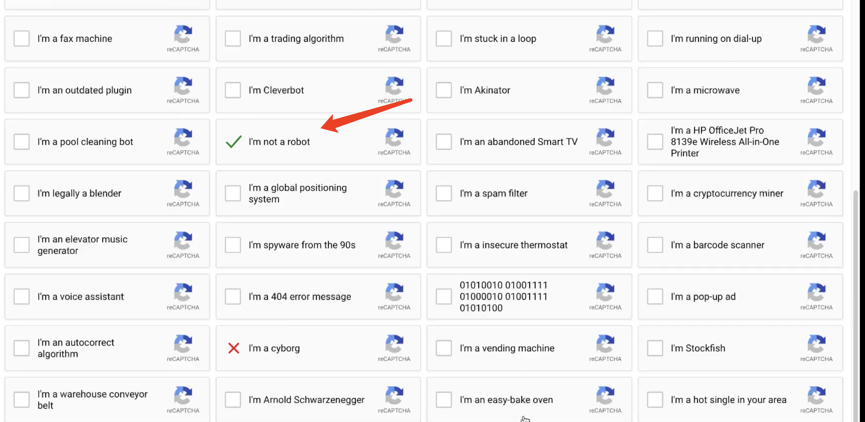I'm Not a Robot Level 14: Affirmations
