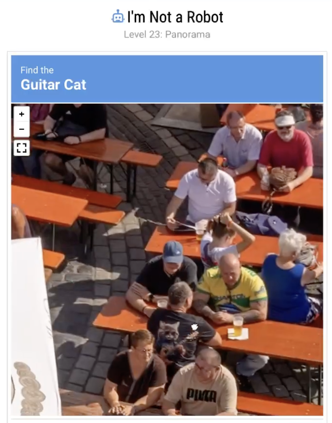 I'm Not a Robot Level 23: Panorama