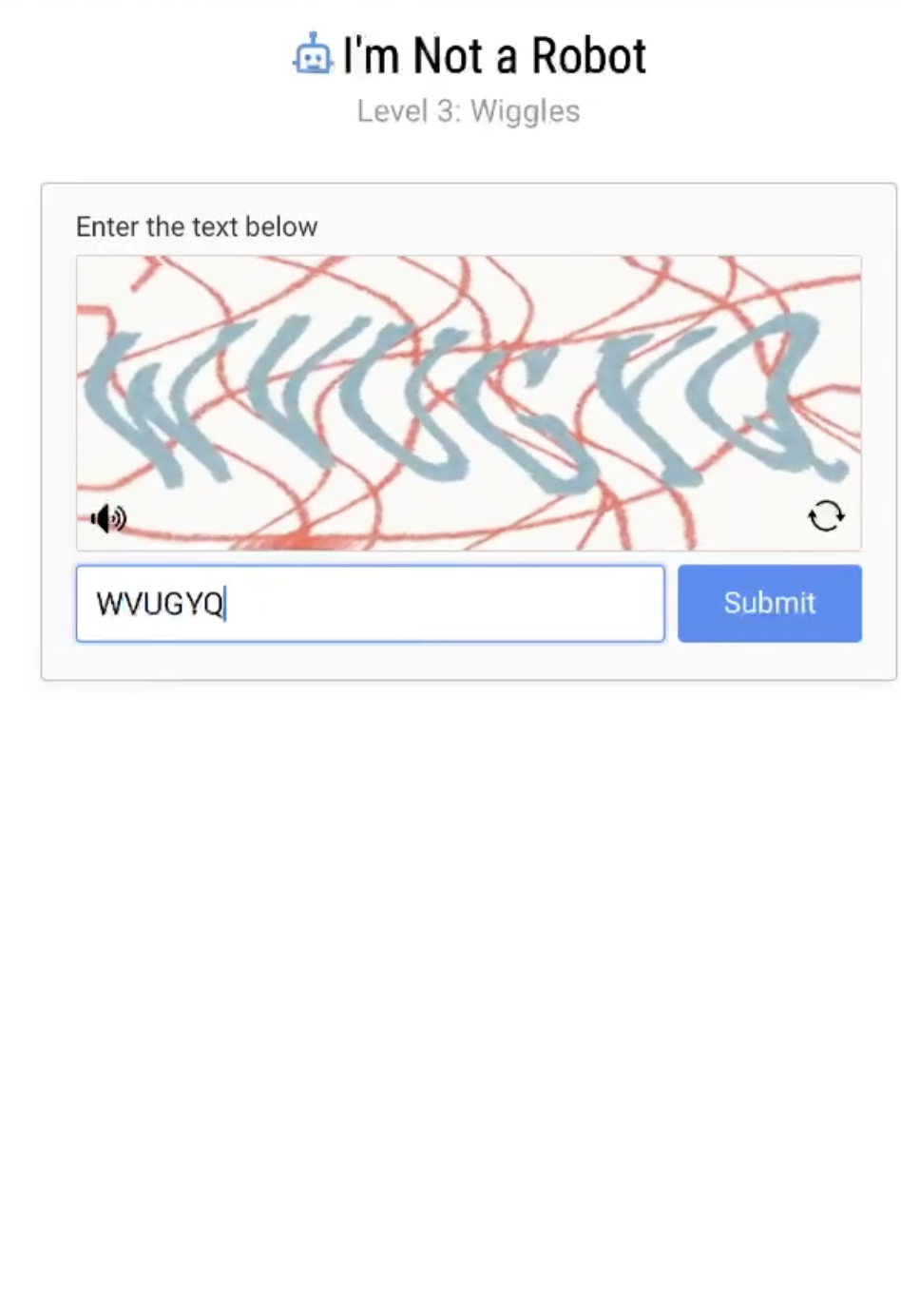 I'm Not a Robot Level 3: Wiggles