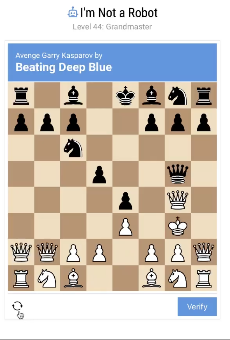 I'm Not a Robot Level 44: Grandmaster