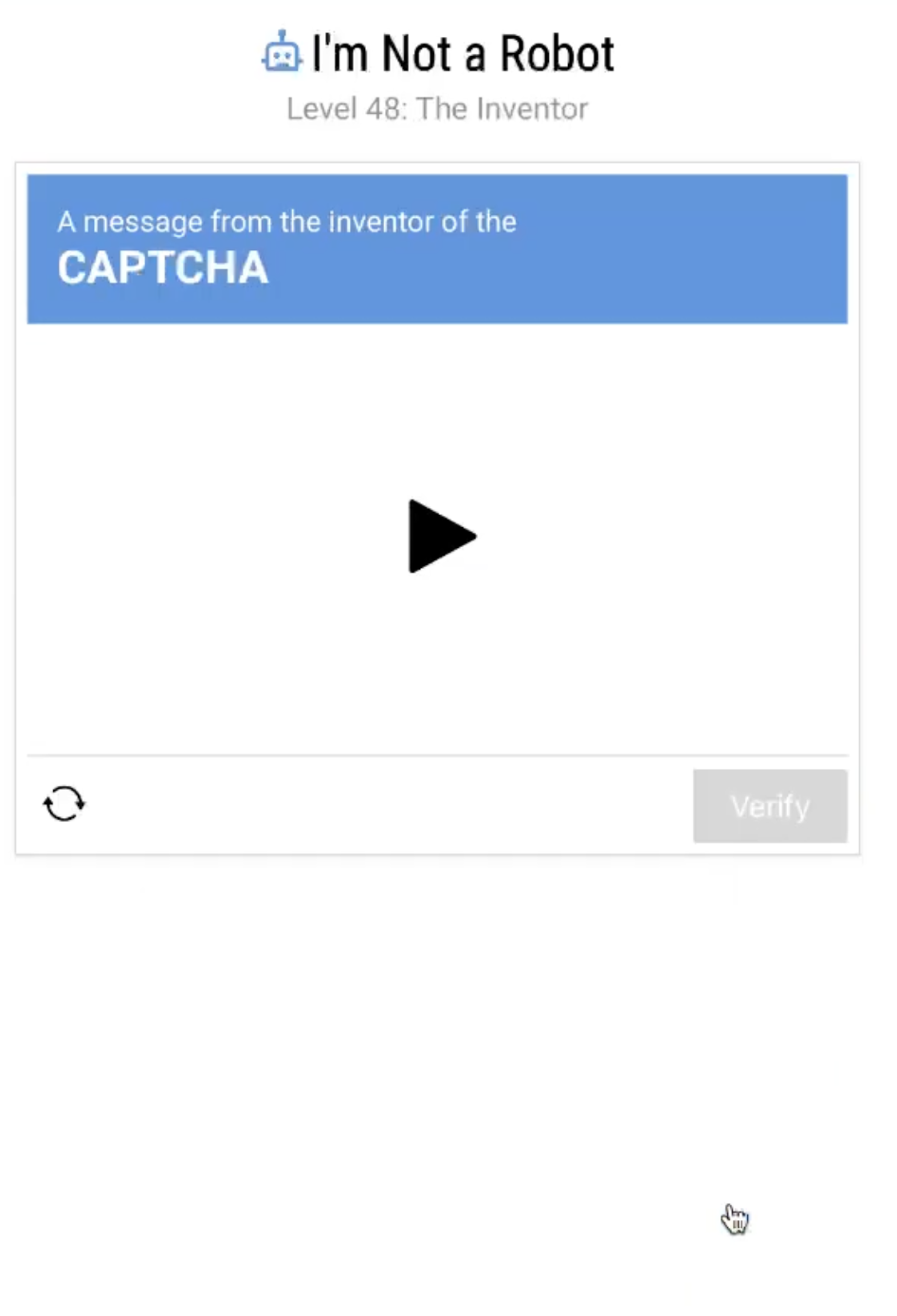 I'm Not a Robot Level 48: The Inventor